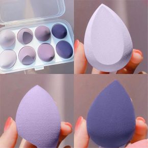Set 8 beauty blender make up purple