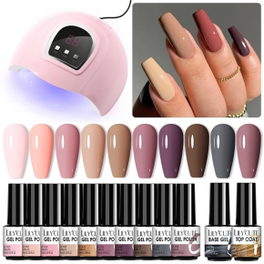 Kit unghii manichiura oja semipermanenta NW11