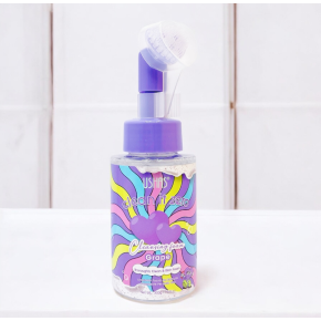 Spuma cu Perie de Silicon pentru Curatare Faciala Grape