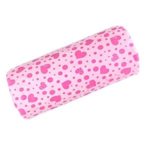 Suport Mana Textil Roz Cu Inimioare