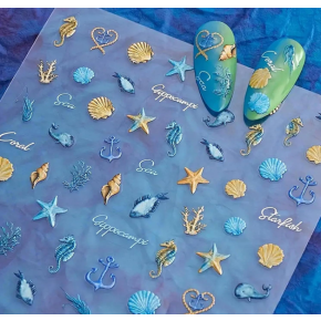 Stickere Unghii Ocean Vibes